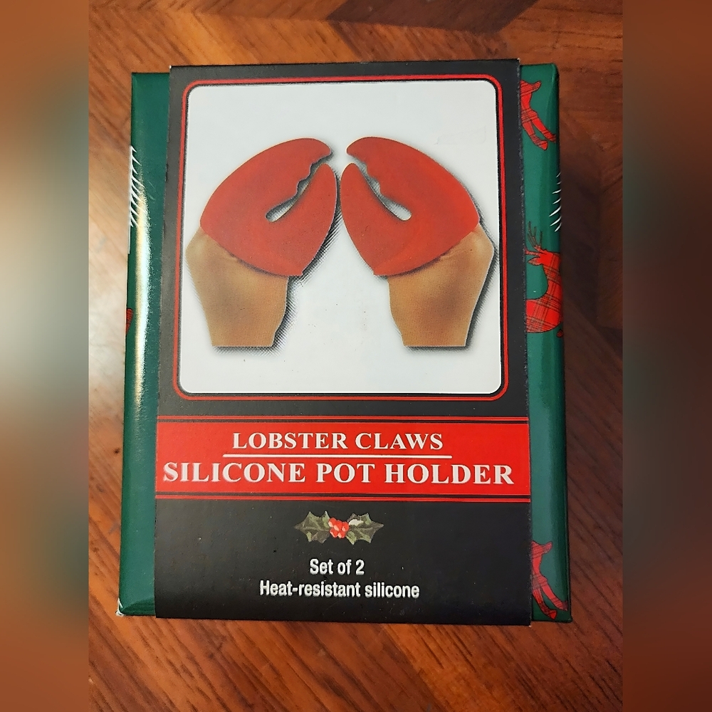 Lobster Claws Silicone Pot Holder Funny Gag Gift